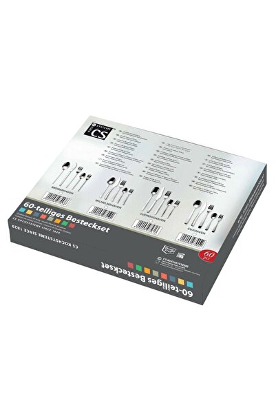 Carl Schmidt Sohn WOLFSBURG 60-piece cutlery set, stainless steel, 3 mm