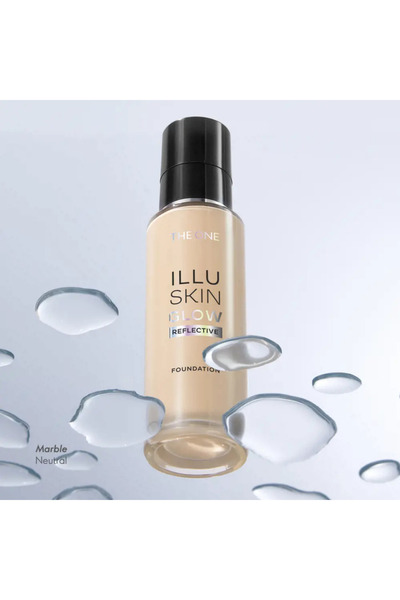 Oriflame كريم أساس The ONE Illuskin Glow Reflective Foundation Marble Neutral...