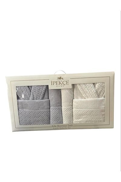 İpekçe 6 Piece Family Bathrobe Set