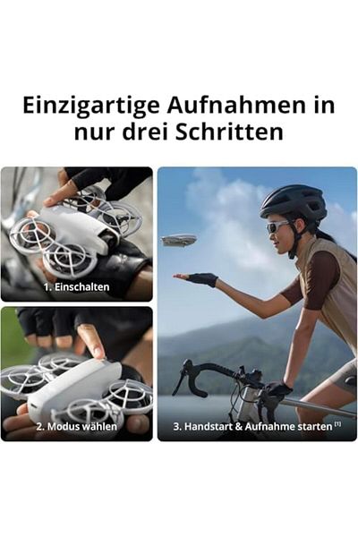 DJI Neo Fly More Combo with versatile accessories, mini drone with 4K camera, 135 self-flying drone