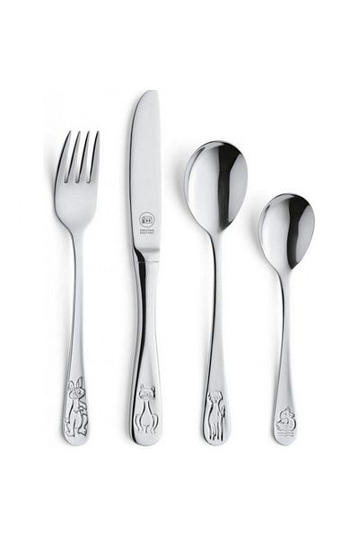 Carl Schmidt Sohn Set Of 4 Kids Children's Cutlery, Anti-allergic