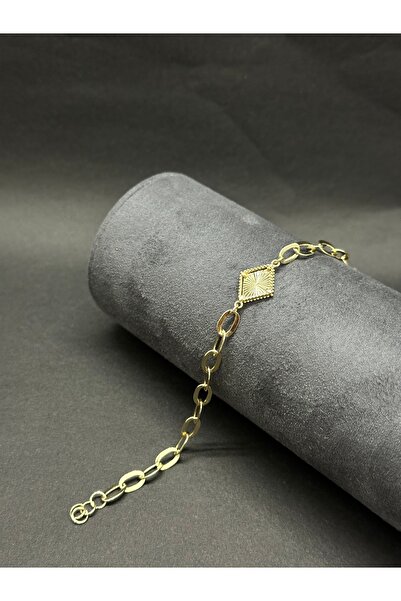 Özbağ altın ataç tasarım bileklik