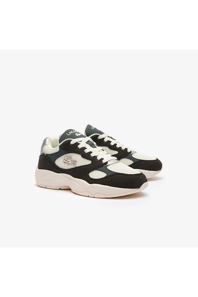 Lacoste Storm 96 Lo Vintage Kids Black Sneaker