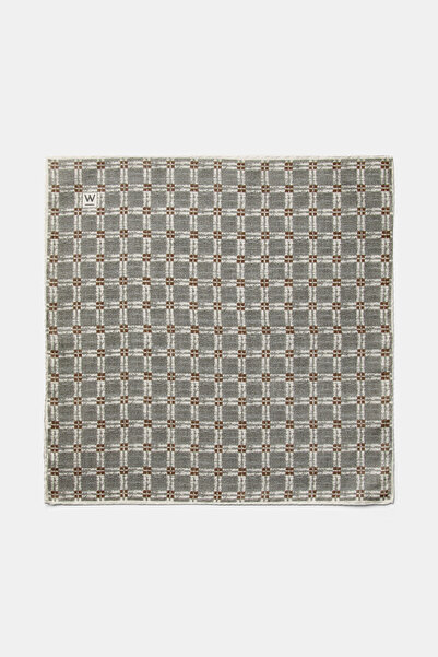 W Collection GRİ KETEN MENDİL