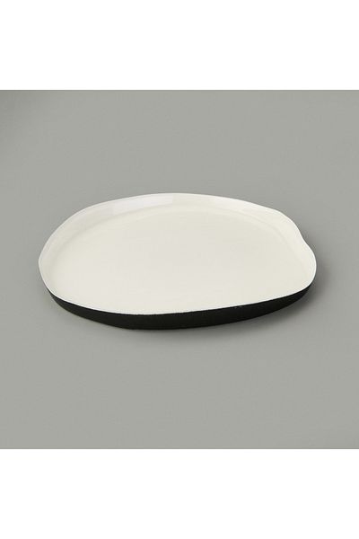 Evidea Kitchen Jota 4-Piece Cake Plate - Gray - 21 cm