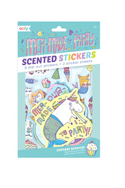 Ooly مجموعة ملصقات معطرة - مصنوعة خصيصًا للحفلات