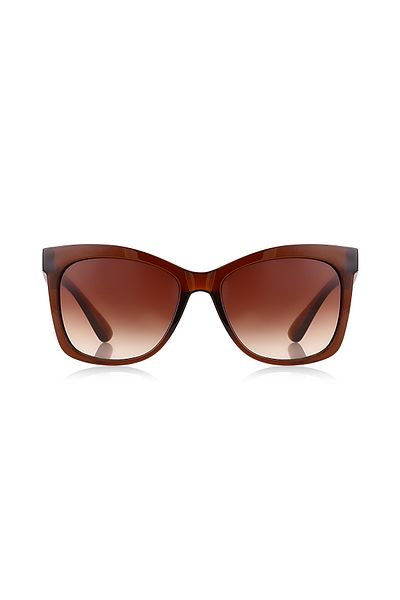 Kinary Women's Sunglasses Brown Shiny 1023