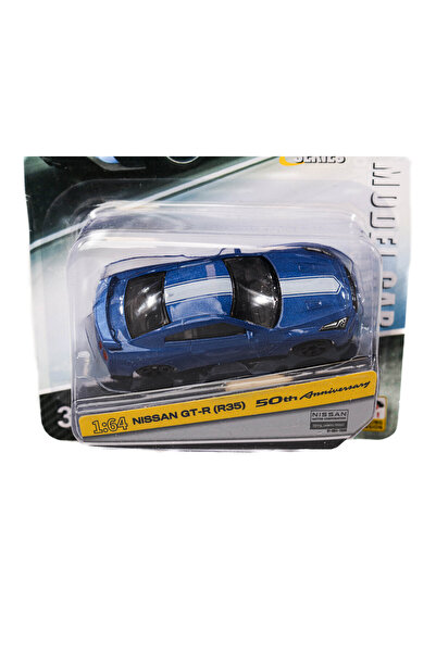 MSZ Nissan GT-R MSZ 1:64 Mașină turnată sub presiune albastră