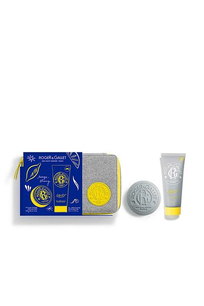 Roger&Gallet Set Shaving soap 100 g + After-shave gel 75 ml, Roger & Gallet Cologne Twist Kit