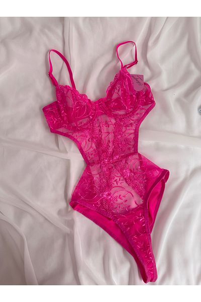 EDLİNGERİE Body roz Swan