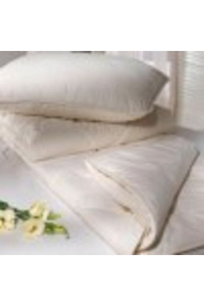 Taç Wool-filled cushion with removable face, Tac, 50x70 cm, Ecru