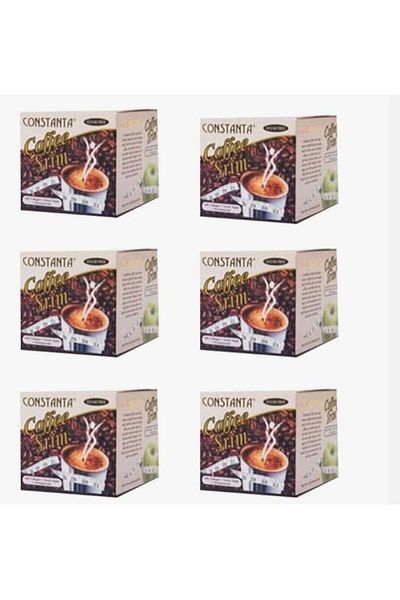 Constanta Coffee Srim Sugar Free With Green Apple Pack Of 6