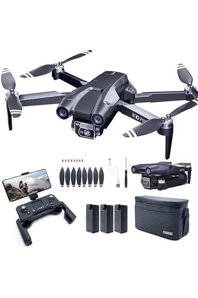 Cesiro CHUBORY X10 PRO GPS Drone with 4K UHD Camera for Adults, Flight Time 90 Minutes, Control Range