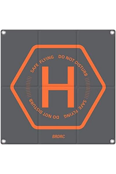 BRDRC 50cm Universal Foldable and Waterproof Drone Landing Pad Helipad for DJI Mini 4