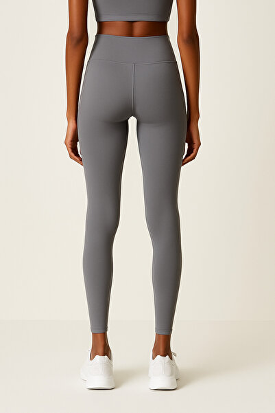 HNX Leggings sport pentru femei cu talie înaltă, lungime întreagă | Marina