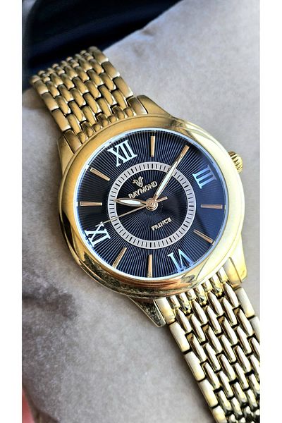 Raymond Rym-211698 - 100% Original Women's Wristwatch - Steel Case and Band - 2 Years Warranty