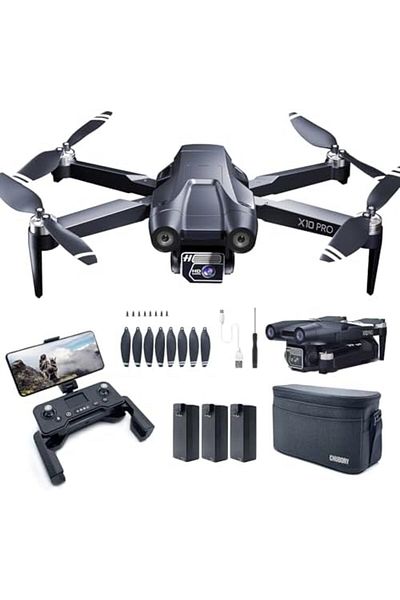 Cesiro CHUBORY X10 PRO GPS Drone with 4K UHD Camera for Adults, Flight Time 90 Minutes, Control Range