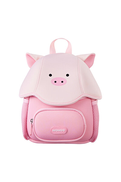 Nohoo 3D Cute Peppa Kids School Bag/Activity Bag 10" - Pink