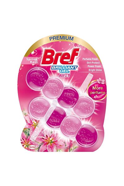 Bref Brilliant Gel Spring Rain Klozet Bloğu Çiçek 2 x 42 g