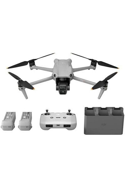 DJI Air 3 Fly More Combo with Remote Control DJI RC-N2 Drone with Camera for Adults, 4K HDR, 2 Cameras for