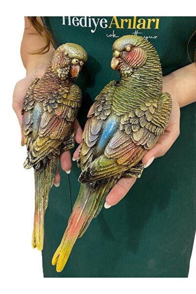 hediye arıları Büyük Boy Özel Boyama Muhabbet Kuşu Çifti | Kaliteli Malzeme |...