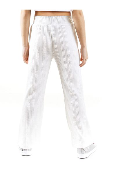 Denokids Κοριτσίστικο Pipe Leg Ecru Basic Φούτερ