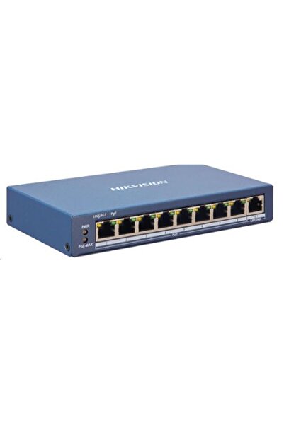 Hikvision Hikvisionds-3E1310P-Ei-M 8×10-100 Mbps Poe Port, 2×Gigabit Rj45 Por...
