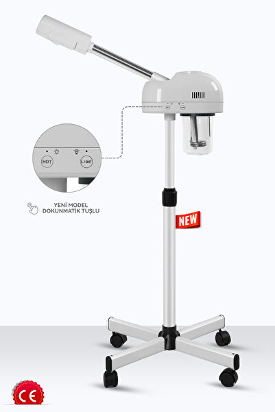 Genel Markalar Ithal Ayaklı Ve Ozonlu Yüz Buhar Makinesi Sıcak Vapozon Dokunm...