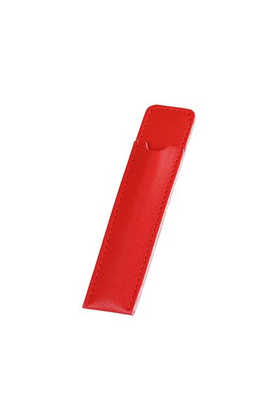 PULKO Notebook One Pen Pencil Case, (13 X 2.5cm) Red