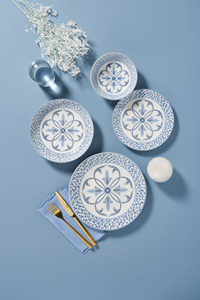 Güral Porselen Camelia 24 Parça 6 Kişilik Yemek Takımı 22761