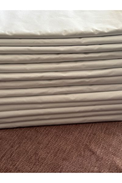 By Masuaa 100% Cotton White Single (120X220) Throw Mattress
