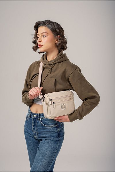 ÇÇS Ççs Women's Crossbody Bag Ccs17988 Beige