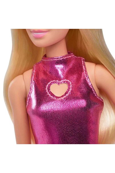 Barbie BRB BARBIE BÜYÜLEYİCİ PARTİ BEBEKLERİ PEMBE PARLAK ELBİSELİ HYT88