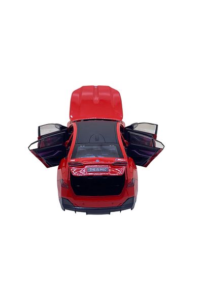 JPT BMW G60 M5 series model replica red 2024 scale 1:24 sound, lights, opens everything, turns the wheels