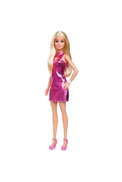 Barbie BRB BARBIE BÜYÜLEYİCİ PARTİ BEBEKLERİ PEMBE PARLAK ELBİSELİ HYT88