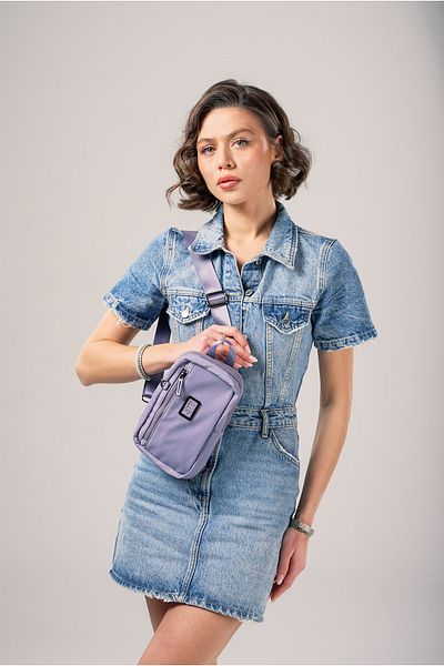 ÇÇS Ççs Men's Crossbody Bag Ccs17987 Purple