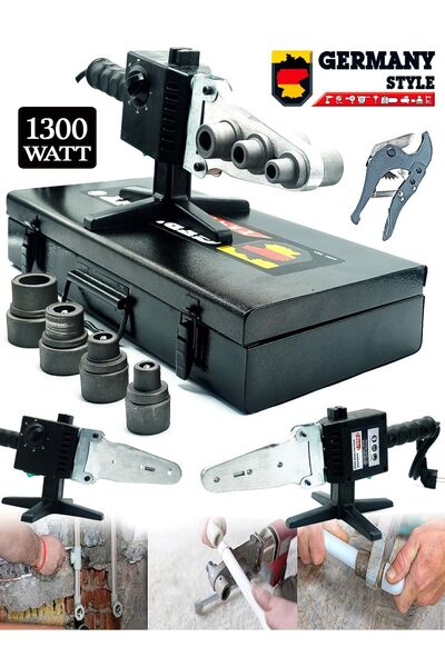 Genel Markalar Su Tesisatı Plastik Boru Kaynak Makinesi Kademe Ayarlı Çantalı...