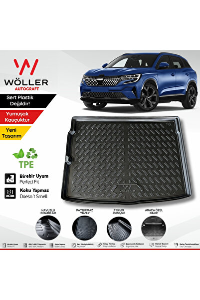 wöller Renault Austral Uyumlu Bagaj Havuzu 2023 Sonrası 3d Ultraflex Esnek