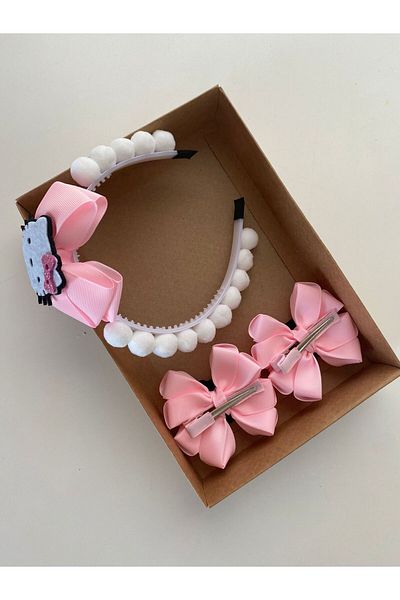 Hello Kitty Crown Buckle Set