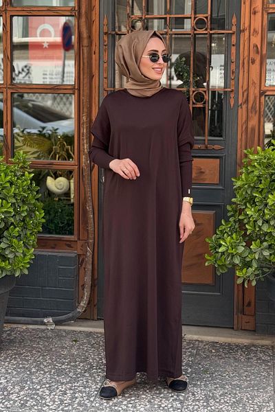 Invee Invee Dress 5747 Brown