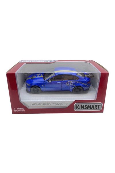 JPT Model 2018 Jaguar xe sv project 8, blue 1/36