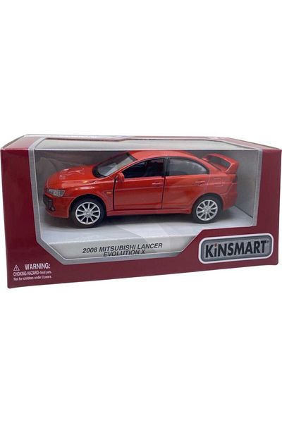 JPT 2008 Mitsubishi Lancer Evo X model, red 1/36