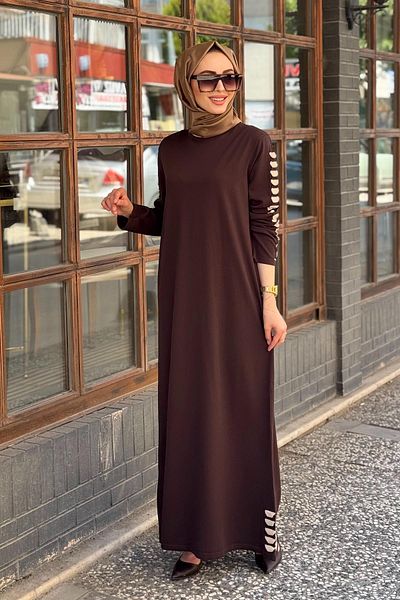 Invee Invee Dress 7066 Brown