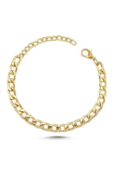 Takı Dükkanı سوار سلسلة نسائي ذهبي اللون bbb02