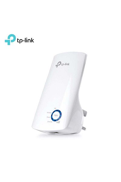 TP-LINK موسع نطاق واي فاي TP-LINK 300 ميجابت في الثانية، تردد 2.4 جيجاهرتز، WA850RE أبيض