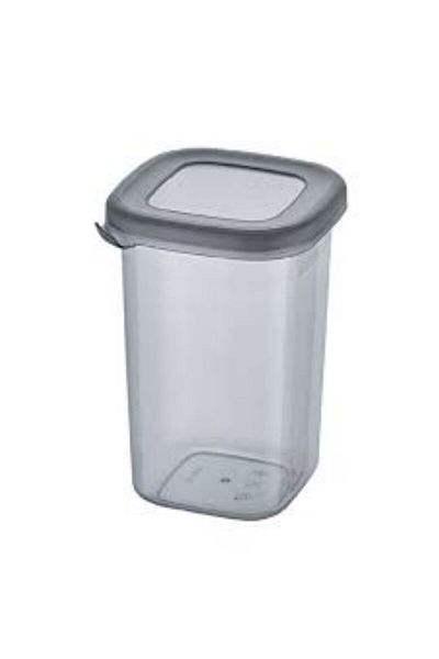 Kcrhome 3 Pieces Spice Jar Storage Container with Leakproof Lid - Anthracite / 450 ml - Bpa Free