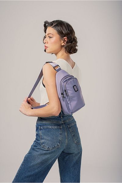 ÇÇS Ççs Men's Crossbody Bag Ccs17985 Purple