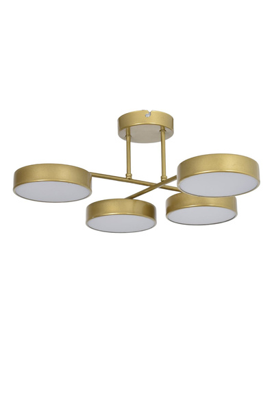 Modavize Aria Modern Tasarım Salon Yatak Odası Mutfak Beyaz Işık Ledli Eskitme Renk 4 lü Led Avize