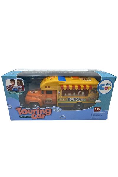 JPT Metal and plastic model hamburger truck 1:28