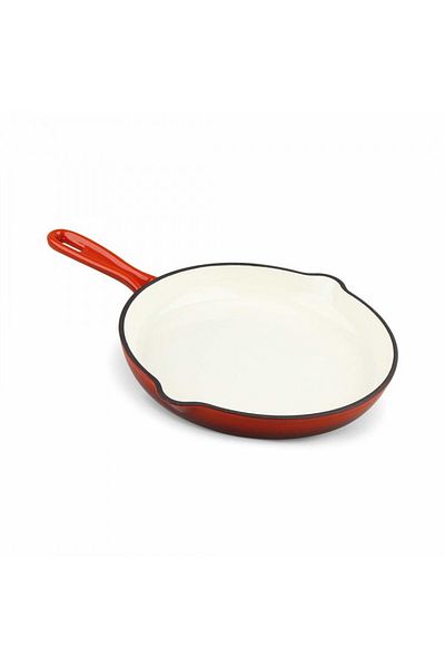 Carl Schmidt Sohn Xanten Premium Red Enameled Cast Iron Pot Set, 4 Pieces
